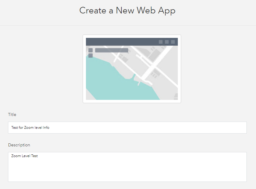 new App in the WAB dev edition